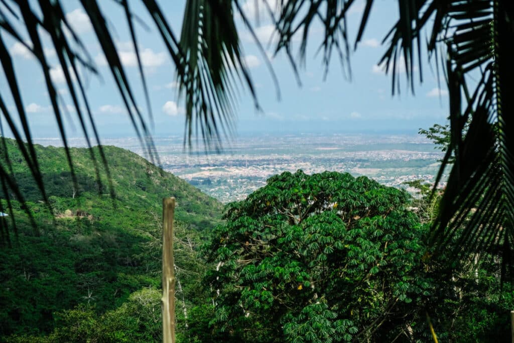 aburi mountain views